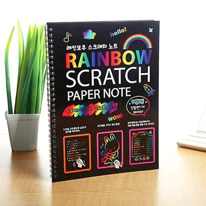 Rainbow DIY Scratch Papers - DIYative™