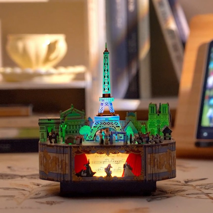 Romantic Paris DIY Music Box - DIYative™