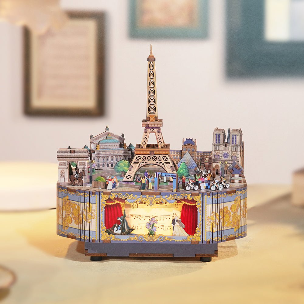 Romantic Paris DIY Music Box - DIYative™