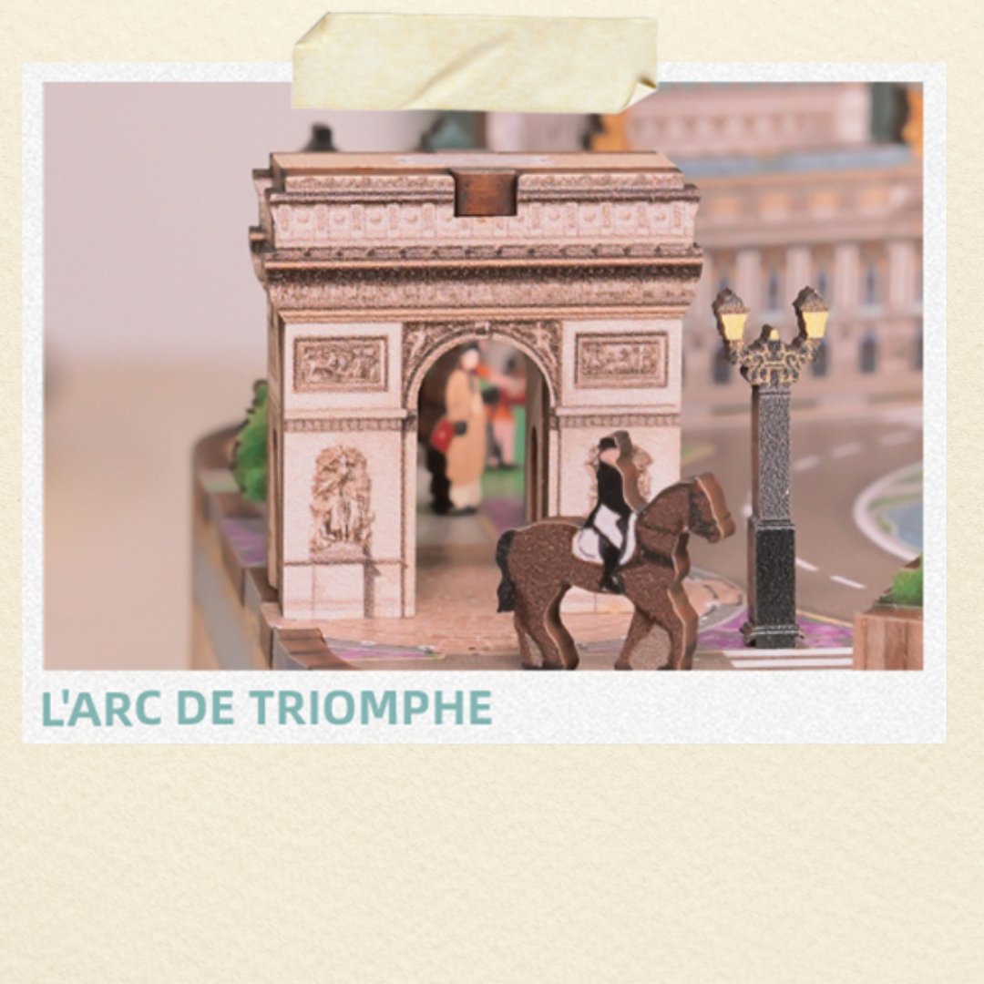 Romantic Paris DIY Music Box - DIYative™