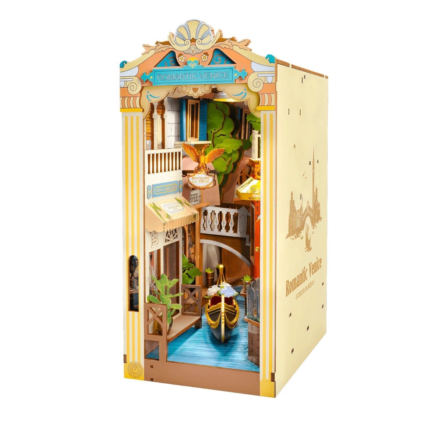 Romantic Venice DIY Book Nook Kit - DIYative™