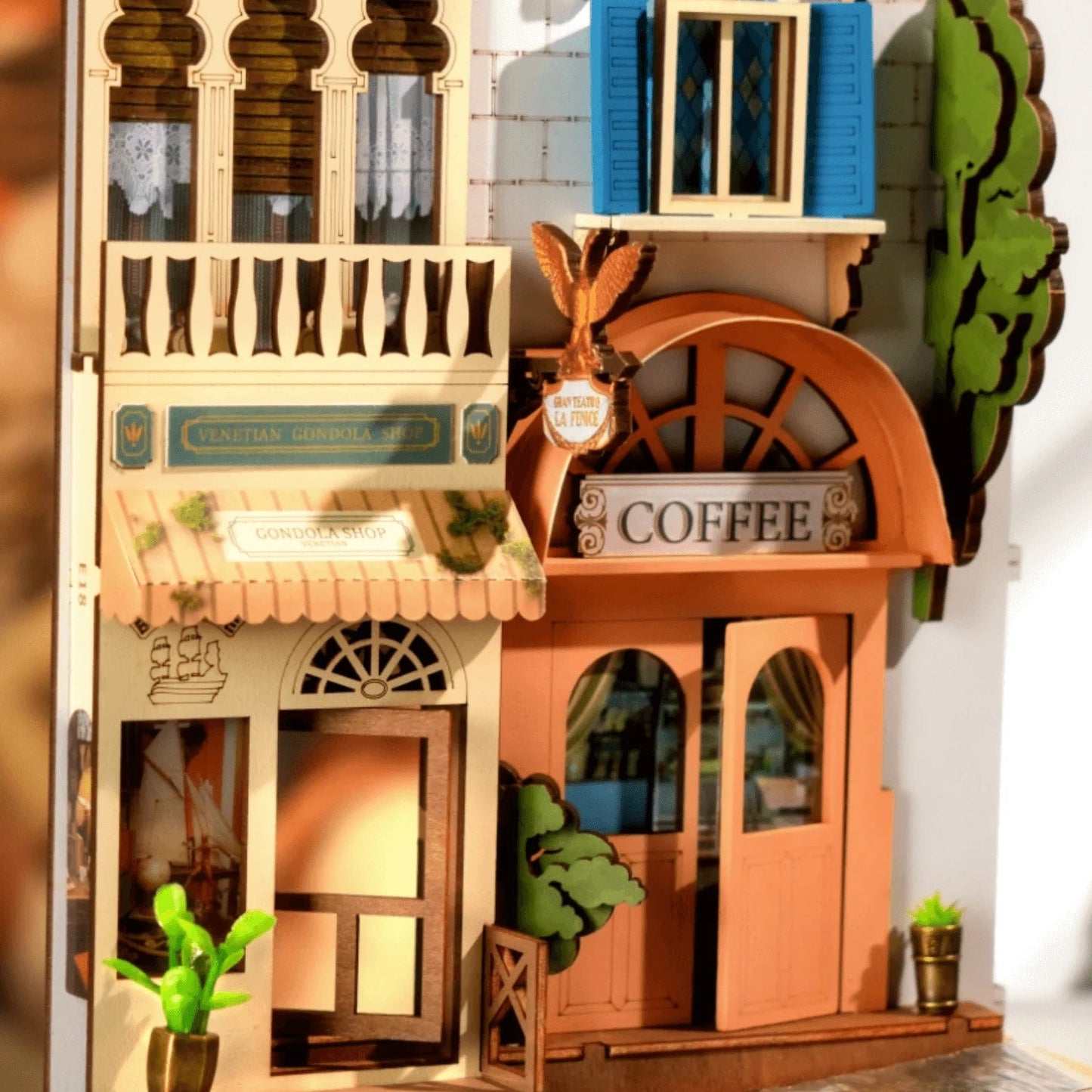 Romantic Venice DIY Book Nook Kit - DIYative™