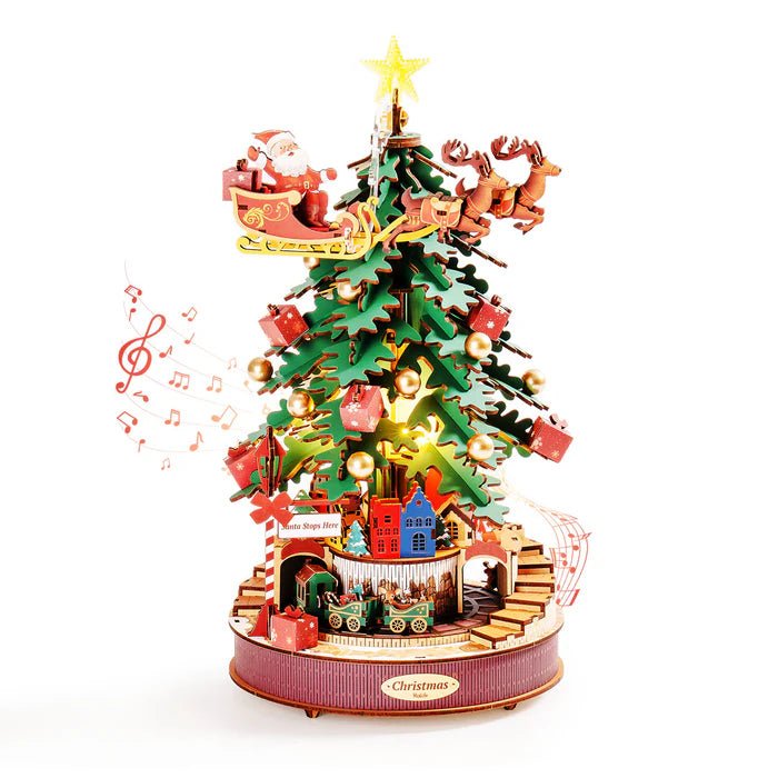 Santa's Melody Tree 3D DIY Music Box - DIYative™