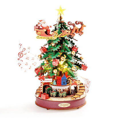 Santa's Melody Tree 3D DIY Music Box - DIYative™