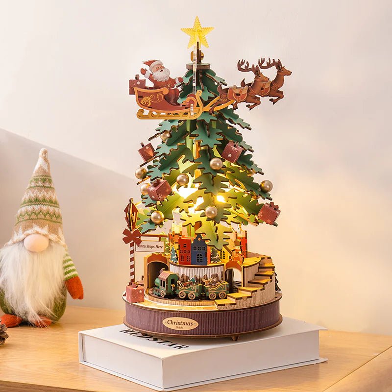 Santa's Melody Tree 3D DIY Music Box - DIYative™