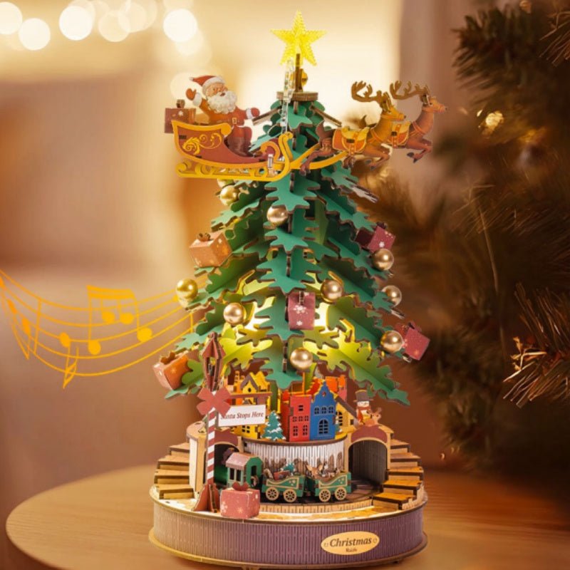 Santa's Melody Tree 3D DIY Music Box - DIYative™