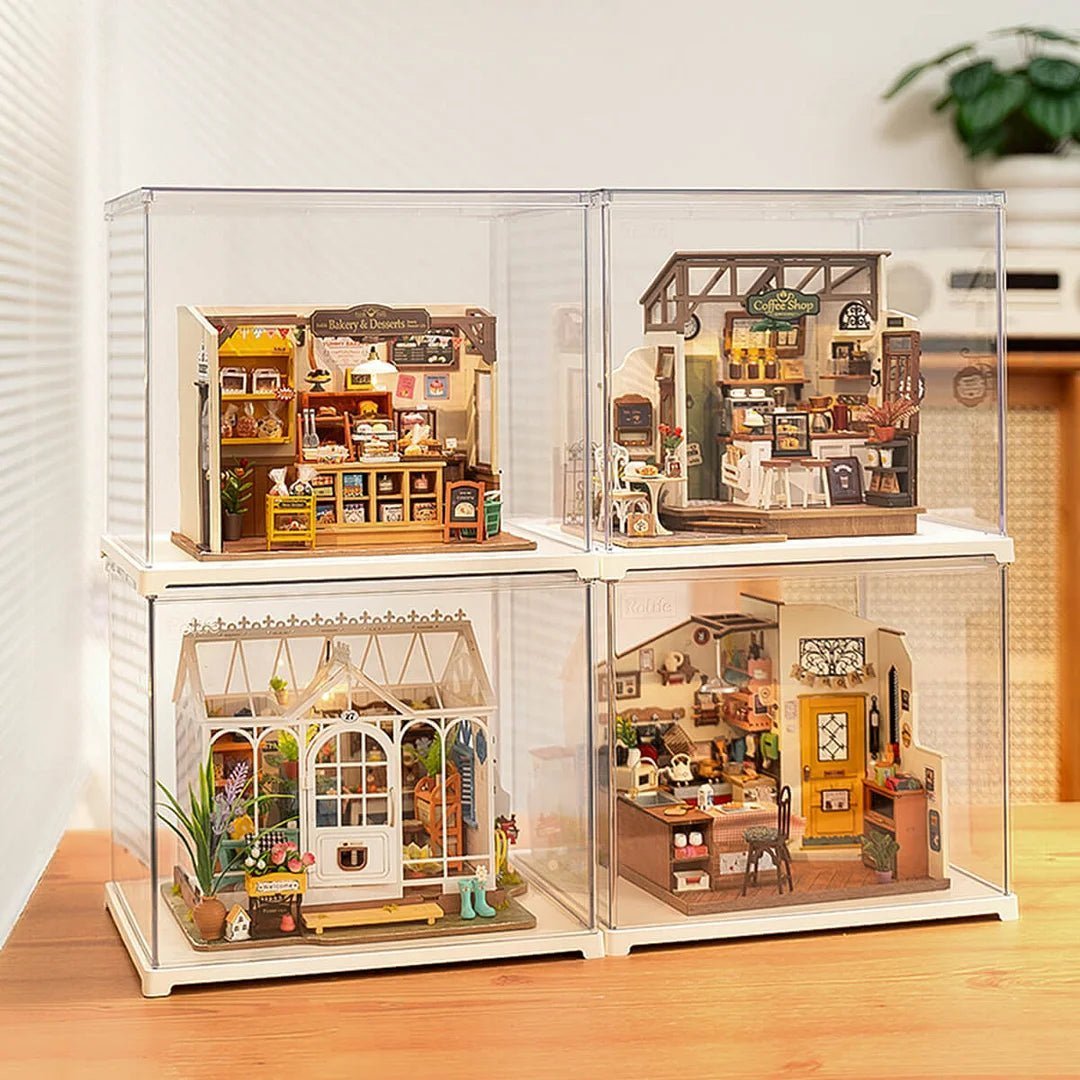 Simon's Coffee Shop DIY Miniature Dollhouse Kit - DIYative™