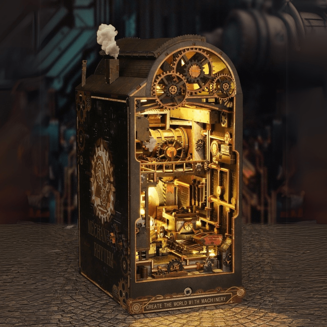 Steampunk Mechanica DIY Book Nook - DIYative™