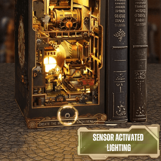 Steampunk Mechanica DIY Book Nook - DIYative™