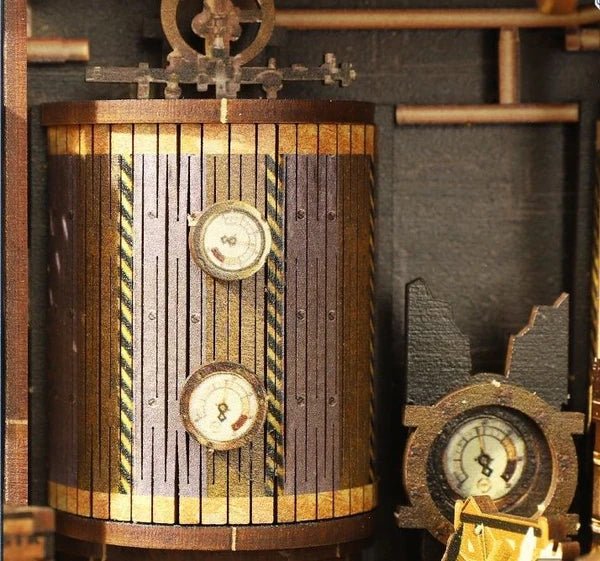 Steampunk Mechanica DIY Book Nook - DIYative™