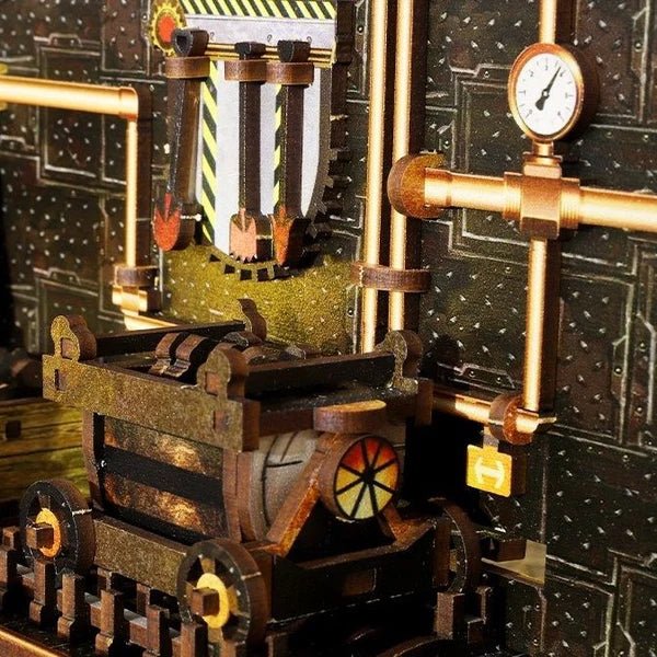 Steampunk Mechanica DIY Book Nook - DIYative™