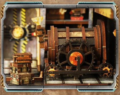 Steampunk Mechanica DIY Book Nook - DIYative™