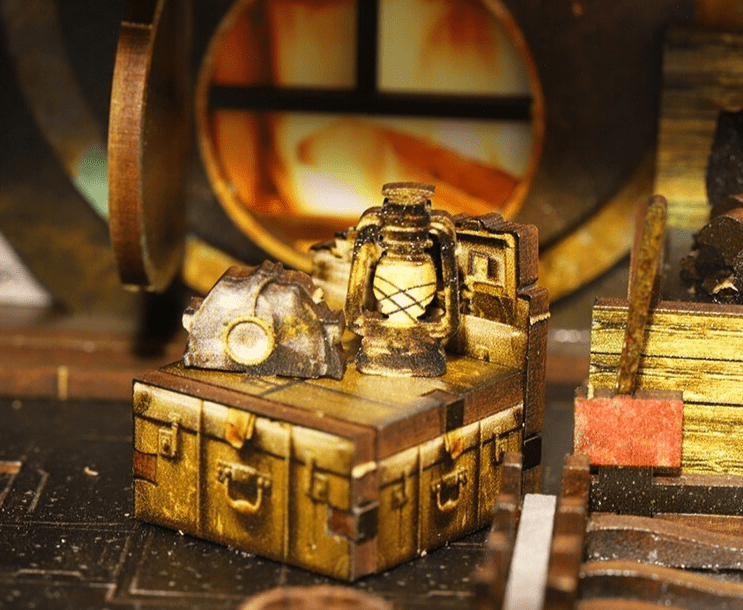 Steampunk Mechanica DIY Book Nook - DIYative™