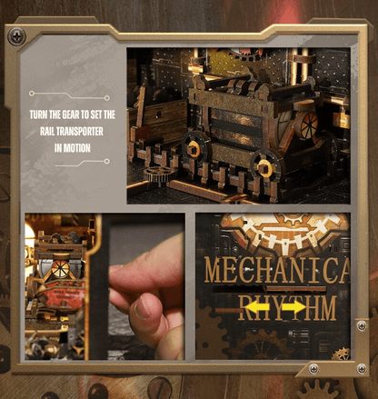 Steampunk Mechanica DIY Book Nook - DIYative™