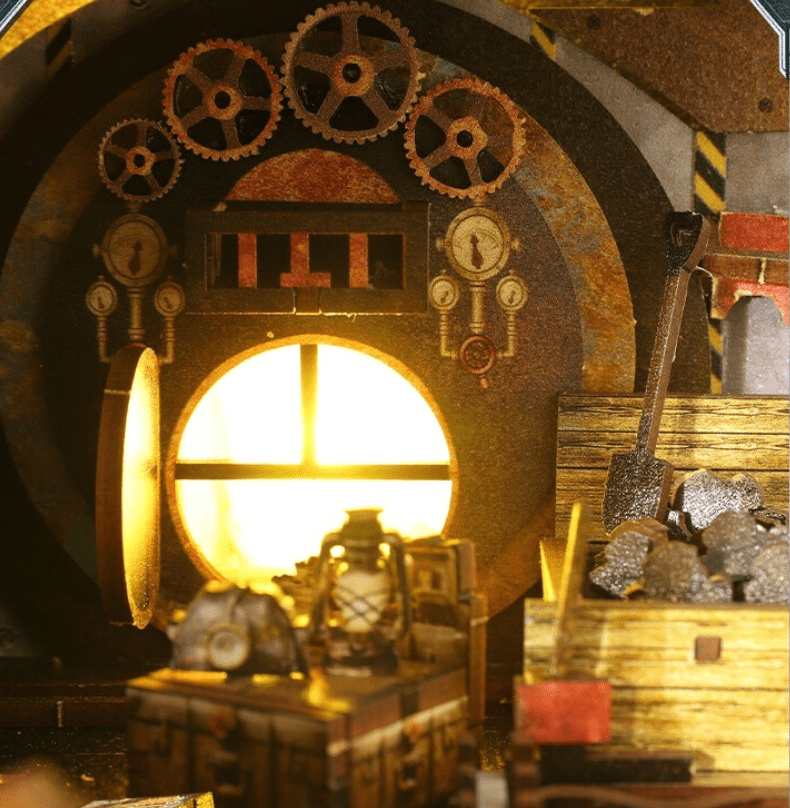 Steampunk Mechanica DIY Book Nook - DIYative™