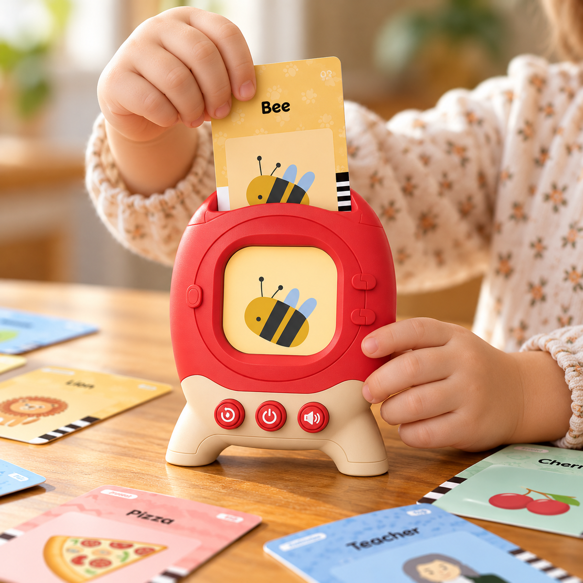 Talking Flash Cards Learning Toy