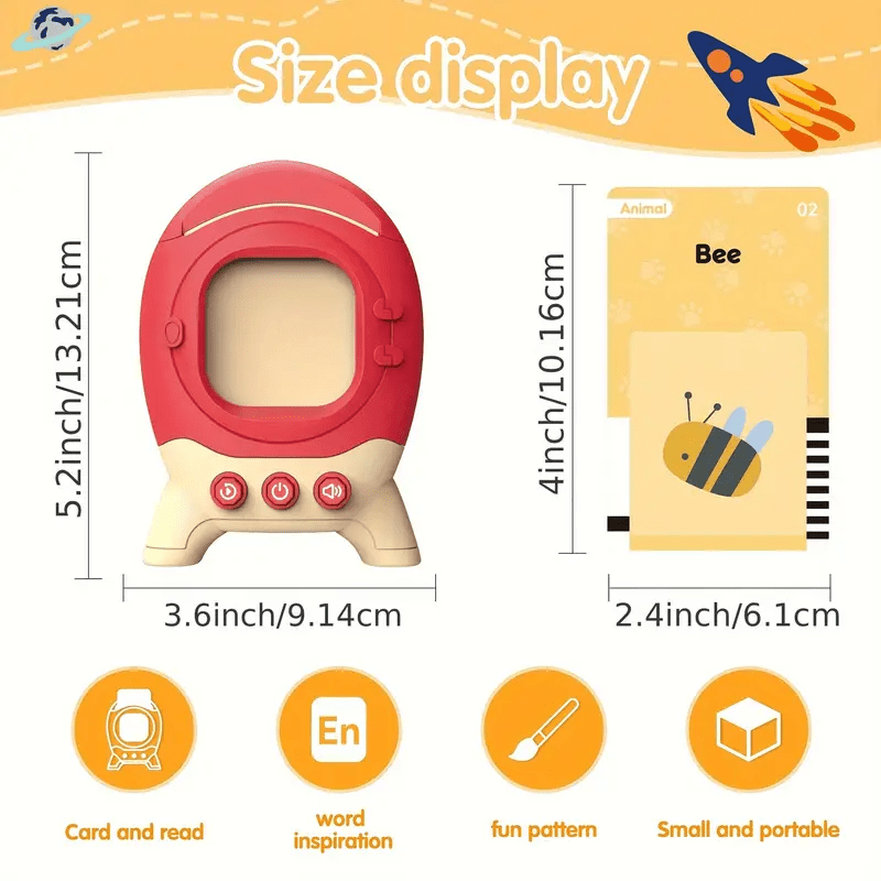 Talking Flash Cards Learning Toy - DIYative™
