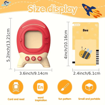 Talking Flash Cards Learning Toy - DIYative™