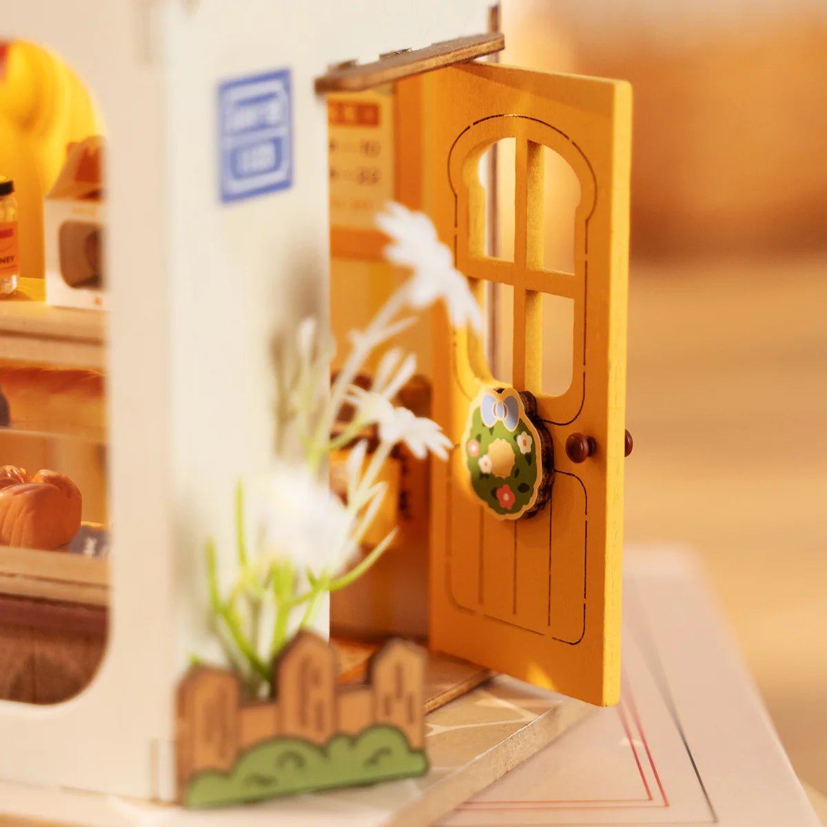 Teddy's Bread Box - Food Box Shop DIY Miniature House Kit - DIYative™