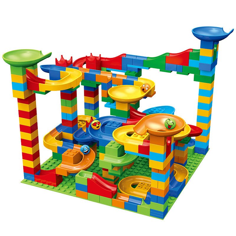 Track Slide Ball Large Particle Building Block Toys - DIYative™