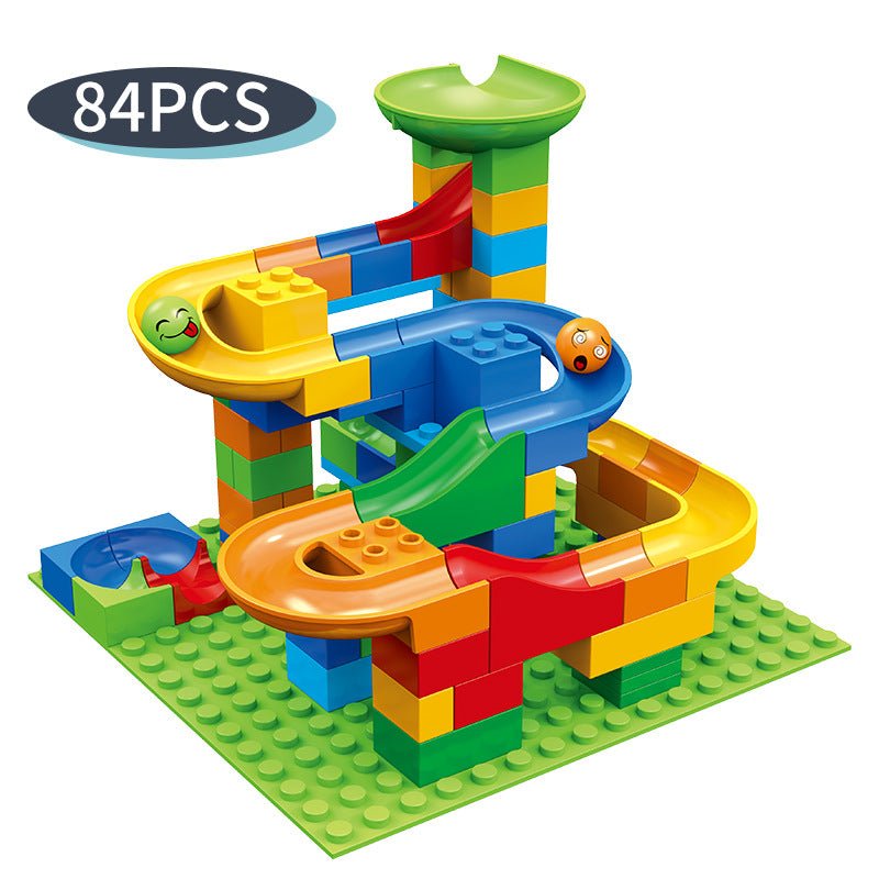 Track Slide Ball Large Particle Building Block Toys - DIYative™