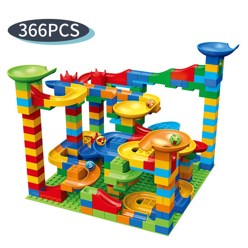 Track Slide Ball Large Particle Building Block Toys - DIYative™
