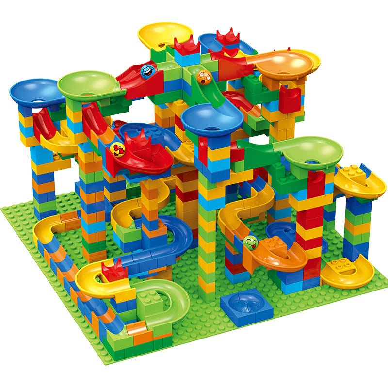Track Slide Ball Large Particle Building Block Toys - DIYative™