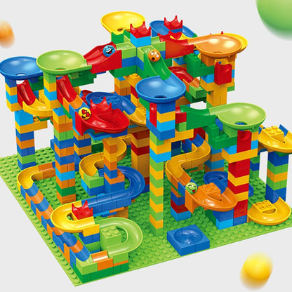 Track Slide Ball Large Particle Building Block Toys - DIYative™