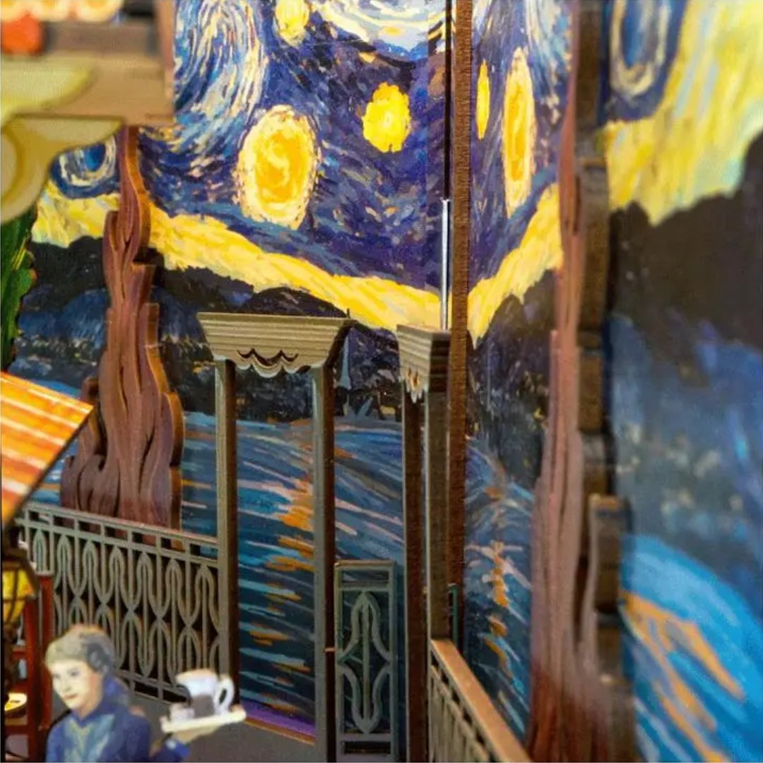 Vincent Van Gogh's World DIY Book Nook - DIYative™