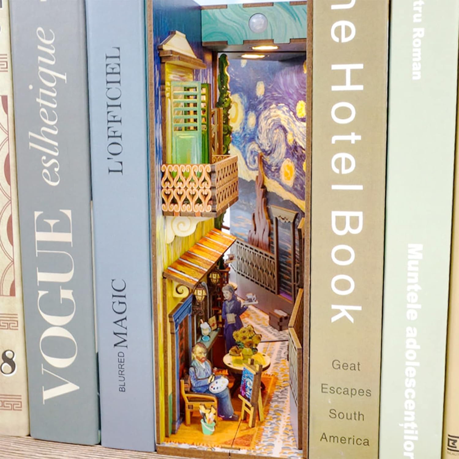 Vincent Van Gogh's World DIY Book Nook - DIYative™