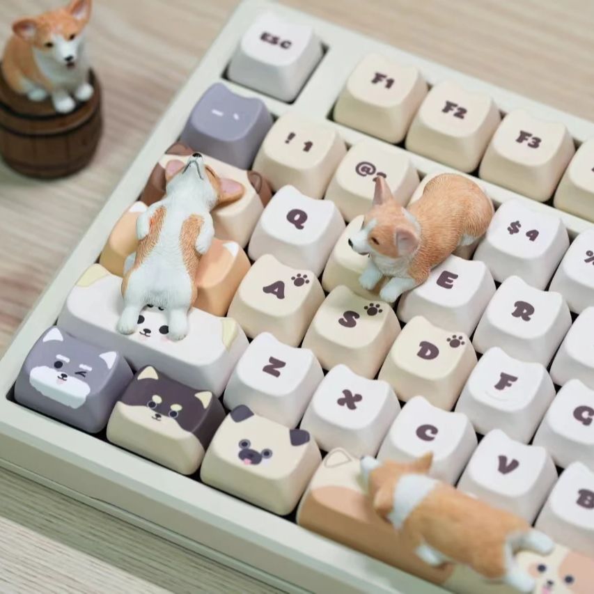 Red Raccoon DIY Keycaps