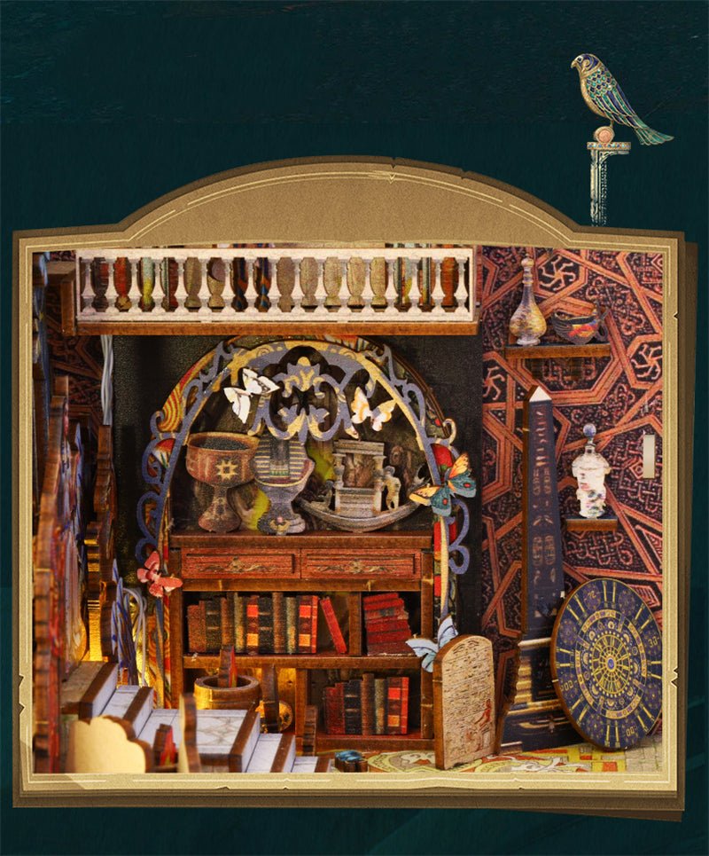 Ancient Egyptian Palace DIY Book Nook - DIYative™