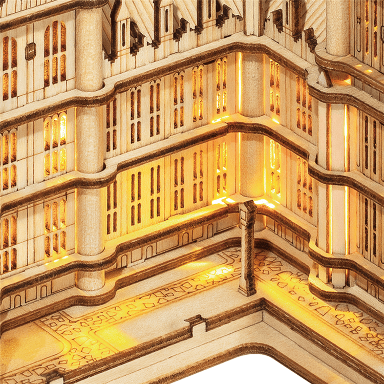 Big Ben With Lights Architecture 3D Wooden Puzzle - DIYative™