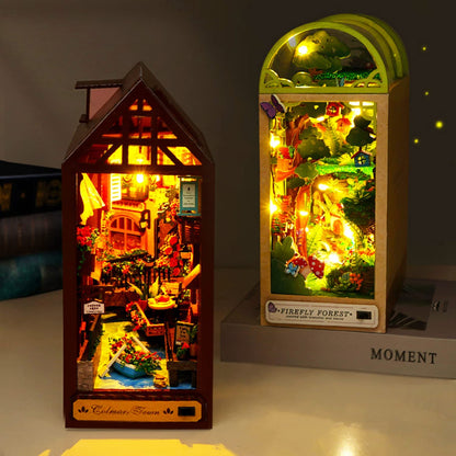 Book Nooks DIY 3D Wooden Puzzle - DIYative™