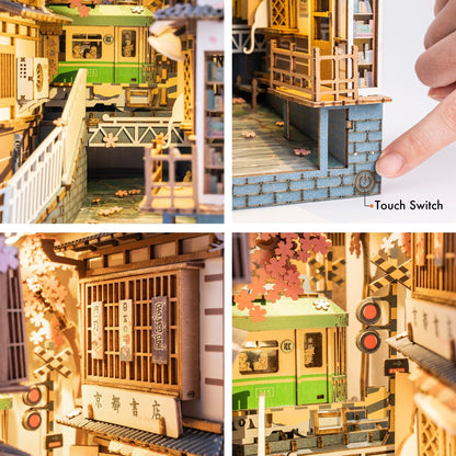 Book Nooks DIY 3D Wooden Puzzle - DIYative™