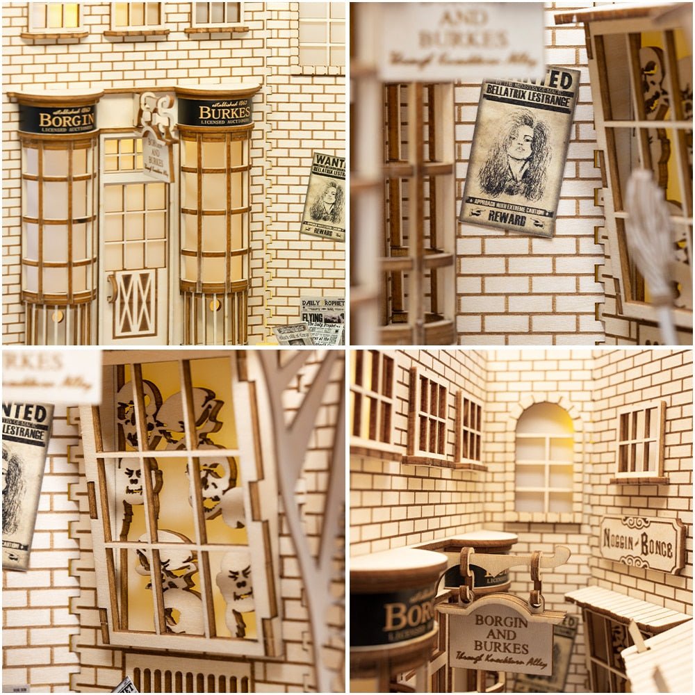 Diagon Alley - Harry Potter – Woody.Puzzle