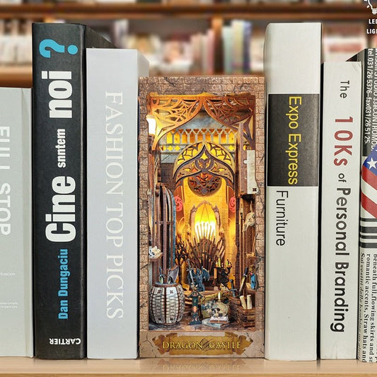 Dragon Castle DIY Book Nook Kit - DIYative™