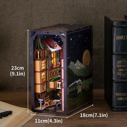 Dreamland of Alsace Book Nook 3D Wooden Puzzle - DIYative™