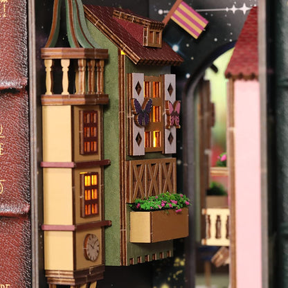 Dreamland of Alsace Book Nook 3D Wooden Puzzle - DIYative™