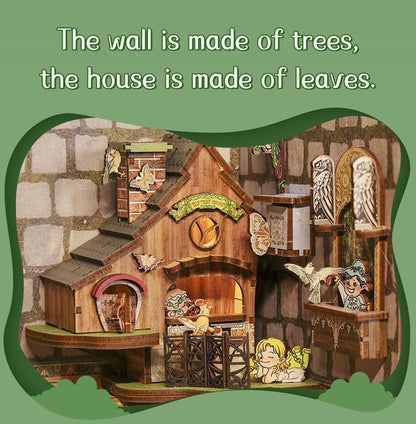 Elven Paradise DIY Book Nook Kit - DIYative™