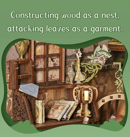 Elven Paradise DIY Book Nook Kit - DIYative™