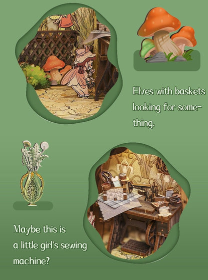 Elven Paradise DIY Book Nook Kit - DIYative™