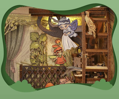 Elven Paradise DIY Book Nook Kit - DIYative™