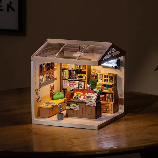 Fascinating Book Store Super Creator DIY Miniature Set - DIYative™