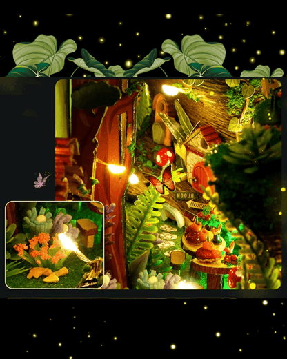 Firefly Forest DIY Book Nook - DIYative™