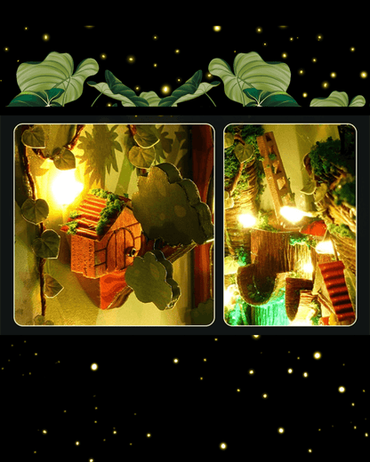 Firefly Forest DIY Book Nook - DIYative™