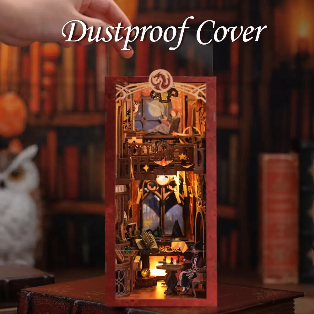 Flame Common Room DIY Book Nook Kit - DIYative™