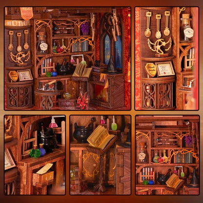 Flame Common Room DIY Book Nook Kit - DIYative™