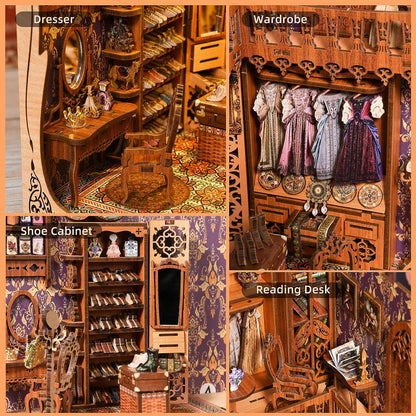 Gorgeous Duchess Wardrobe DIY Book Nook Kit - DIYative™