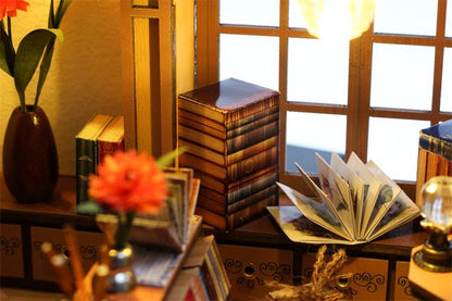 Grand Casa Magic Bookstore Book Nook - DIYative™